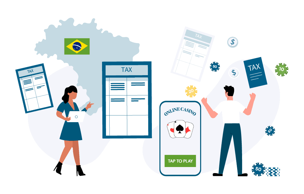 tributação de cassinos online apostas esportivas taxas de impostos no Brasil jogos de azar